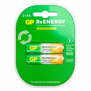 GP HR6 2100mah 210AAHCRGY-2CRCB2 NI-MH BL2