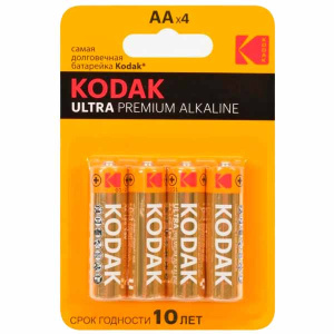 Kodak LR03 ULTRA PREMIUM Alkaline K3A-4 U BL4