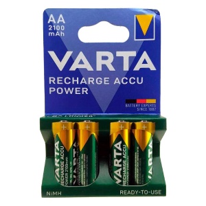 Varta HR6 2100mah Ready 2 Use R2U 56706101414 BL4 Varta HR6 2100mah Ready 2 Use R2U 56706101414 BL4