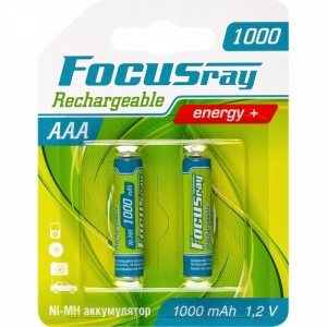 FocusRay HR03 1000mah NI-MH BL2 FocusRay HR03 1000mah NI-MH BL2