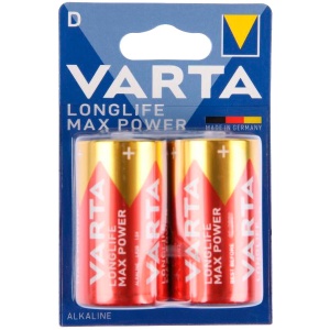 Varta LR20 Longlife Power Max 04720101402 BL2 Varta LR20 Longlife Power Max 04720101402 BL2