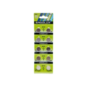 фото Ergolux AG10 LR54 LR1130 BP10 фото Ergolux AG10 LR54 LR1130 BP10