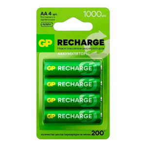 GP HR6 1000mah 100AAHCV-2CRSBC4 NI-MH BL4