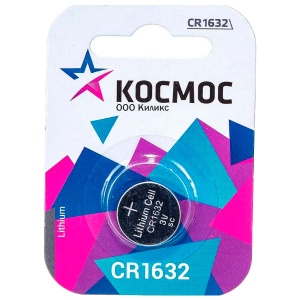 Космос CR1632 Lithium KOCR16321BL BL1 Космос CR1632 Lithium KOCR16321BL BL1