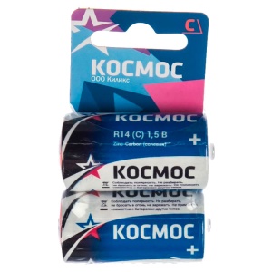 Космос R14 Zinc Carbon KOCR142BL BL2