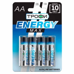 Трофи LR6 Energy Max Alkaline BL4