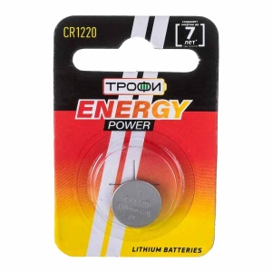 Трофи CR1220 Energy Power Lithium BL1
