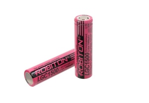 Robiton 18650 LGC1500 30A (LG 18650HB4) без защиты PK1 Robiton 18650 LGC1500 30A (LG 18650HB4) без защиты PK1