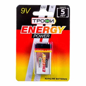 Трофи 6LR61 Energy power Alkaline BL1