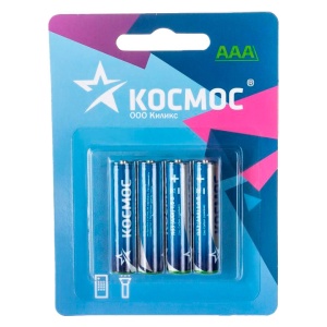 Космос R03 Zinc Carbon KOCR034BL BL4 Космос R03 Zinc Carbon KOCR034BL BL4