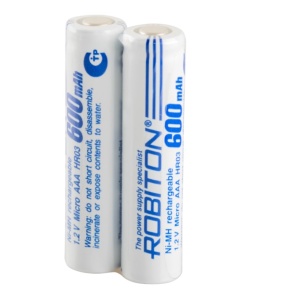 Robiton HR03 600mah 600MHAAA-2 prof NI-MH SR2