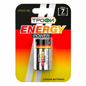 Трофи CR123 Energy Power Lithium BL1