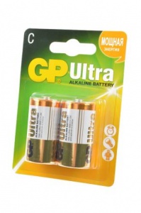 GP LR14 Ultra Alkaline 14AU-2CR2 BL2 GP LR14 Ultra Alkaline 14AU-2CR2 BL2