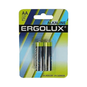 фото Ergolux LR6 Alkaline BL2 фото Ergolux LR6 Alkaline BL2