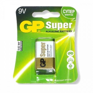 GP 6LR61 Super Alkaline 1604A-5CR1 BL1 GP 6LR61 Super Alkaline 1604A-5CR1 BL1