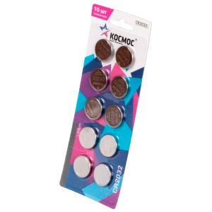 Космос CR2032 Lithium KOC203210BL BL10