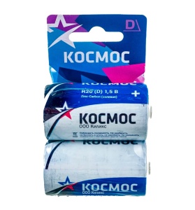 Космос R20 Zinc Carbon KOCR202BL BL2 Космос R20 Zinc Carbon KOCR202BL BL2