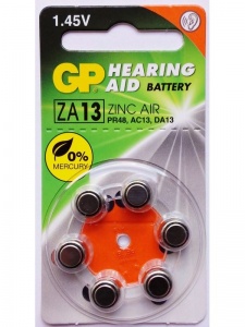 GP ZA13F Hearing Aid PR48 ZA13FRA-9D6 для слуховых аппаратов BL6 GP ZA13F Hearing Aid PR48 ZA13FRA-9D6 для слуховых аппаратов BL6