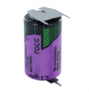 Tadiran SL-861/PTP 2/3AA Polarized pins с 3 выводами под пайку