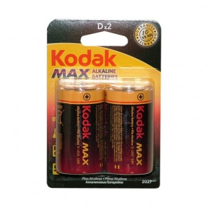 Kodak LR20 MAX SUPER ALKALINE KD-2 BL2 Kodak LR20 MAX SUPER ALKALINE KD-2 BL2