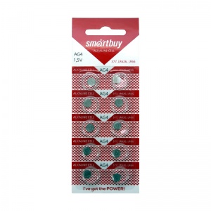 Smartbuy AG4 (LR66, 377, 626) SBBB-AG4-10B BL10 Smartbuy AG4 (LR66, 377, 626) SBBB-AG4-10B BL10