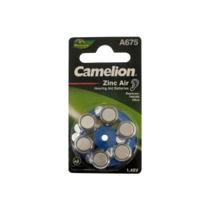 фото Camelion Zinc Air 675 Mercury Free A675-BP6 BL6 фото Camelion Zinc Air 675 Mercury Free A675-BP6 BL6