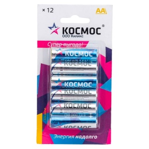 Космос LR6 Alkaline KOCLR6BL12 BL12 Космос LR6 Alkaline KOCLR6BL12 BL12