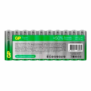 GP LR6 Super Alkaline G-TECH 15AA21-2CRSWC10 SR10