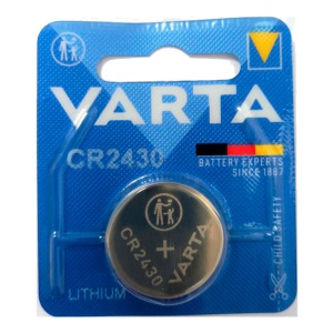 Varta CR2430 Electronics Lithium 6430 06430101401 BL1