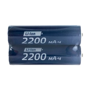 Космос 18650 2200mah KOC18650Li-ion22US2 без защиты SR2