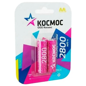 Космос HR6 2800mah KOCR6NIMH2800MAH2BL BL2