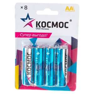 Космос LR6 Alkaline KOCLR6BL8 BL8 Космос LR6 Alkaline KOCLR6BL8 BL8