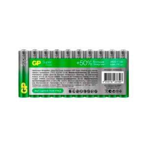 GP LR03 Super Alkaline G-TECH 24AA21-2CRSWC10 SR10