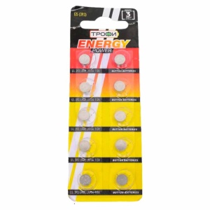 Трофи AG5 (393) LR754, LR48 Buttron Cells BL10