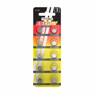 Трофи AG2 (396) LR726, LR59 Buttron Cells BL10