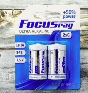 FocusRay LR14 ULTRA ALKALINE BL2 (24шт)