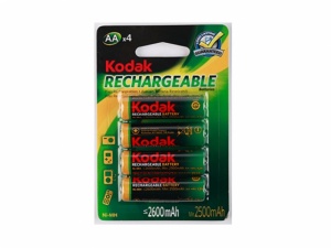 Kodak HR6 2600mah Rechargeable KAAHR-4/2600mah NI-MH BL4 Kodak HR6 2600mah Rechargeable KAAHR-4/2600mah NI-MH BL4