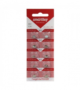 Smartbuy AG1 (LR60, 364, 621) SBBB-AG1-10B BL10 Smartbuy AG1 (LR60, 364, 621) SBBB-AG1-10B BL10