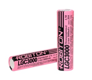 Robiton 18650 LGC3000 20A (LG 18650HG2) без защиты PK1 Robiton 18650 LGC3000 20A (LG 18650HG2) без защиты PK1