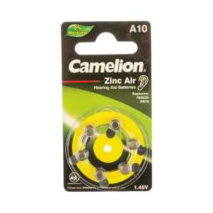 фото Camelion Zinc Air 10 Mercury Free A10-BP6 BL6 фото Camelion Zinc Air 10 Mercury Free A10-BP6 BL6