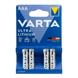 Varta FR03 Ultra Lithium 6103 06103301404 BL4 Varta FR03 Ultra Lithium 6103 06103301404 BL4