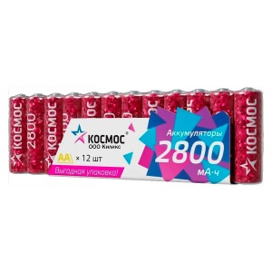 Космос HR6 2800mah KOCR6NIMH2800mAh12S SR12