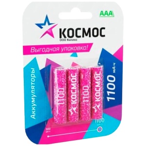 Космос HR03 1100mah KOCR03NIMH1100mAh4BL BL4