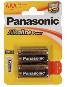 Panasonic LR03 Alkaline Power LR03APB/4BP BL4 Panasonic LR03 Alkaline Power LR03APB/4BP BL4