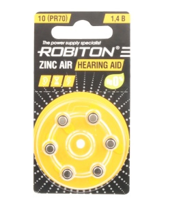 Robiton R-ZA10-BL6 10 PR70 DA230 V10 HEARING AID BL6 Robiton R-ZA10-BL6 10 PR70 DA230 V10 HEARING AID BL6