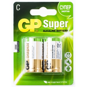 GP LR14 Super Alkaline 14A-2CR2 BL2 GP LR14 Super Alkaline 14A-2CR2 BL2