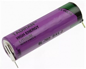 Tadiran SL-760/PR AA Pins Radial с 2 выводами под пайку Tadiran SL-760/PR AA Pins Radial с 2 выводами под пайку