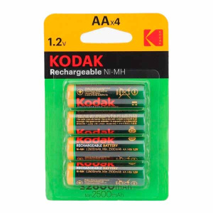 Kodak HR6 2600mah Rechargeable KAAHR-4/2600mah NI-MH BL4