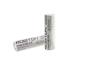 ROBITON LI217NP4200LT 45А (INR21700-P42A) низкотемпературный без защиты PK1