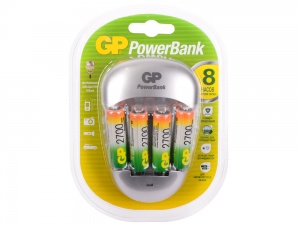 GP PB27GS270-2CR4 Quick 3 (+4xАА 2700mah) AA-AAA GP PB27GS270-2CR4 Quick 3 (+4xАА 2700mah) AA-AAA
